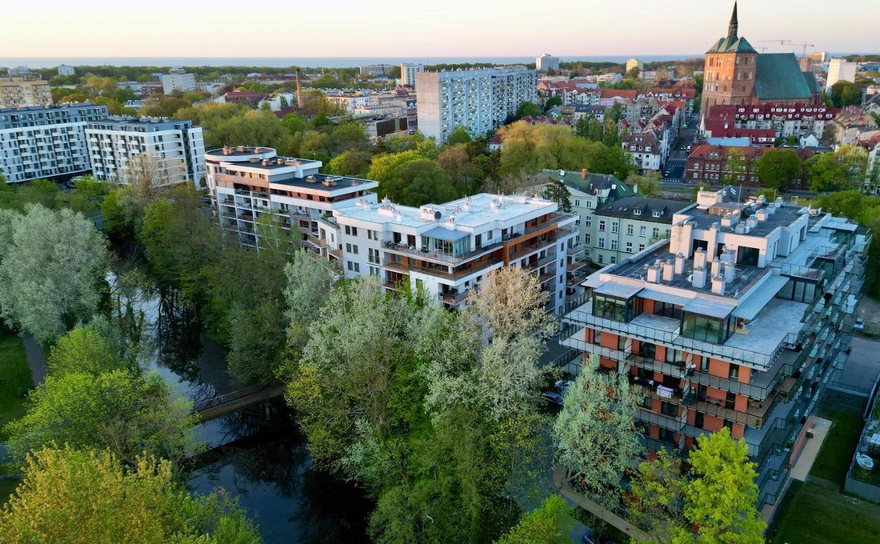 Apartamenty Wyspa Solna By Vacation Rental - Basen, Sauna, Jacuzzi, Silownia W Cenie Колобжег Екстериор снимка